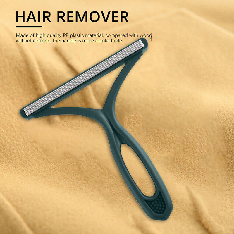 Lint Remover Pet Hair Fuzz Fabric Shaver Coat Clothes Fluff Brush (Green)