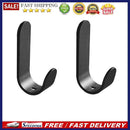 2pcs Self-Adhesive Wall Mounted Hook Bathroom Kitchen Clothes Caps Hanging Ra