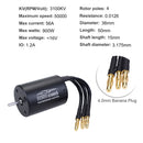 Universal 3650 3Y 3100KV Sensorless Waterproof Brushless Motor for 1/10 RC