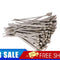 100PCS 4.6x150mm Stainless Steel Exhaust Wrap Coated Locking Cable Zip Ties