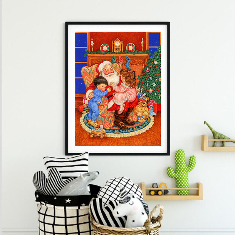 Santa Claus 40x50cm Oil Paint By Numbers Picture Painting