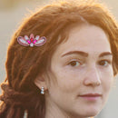 3pcs DIY Handmade Hair Clips Crystal Butterfly Women Hairpin Bars Bobby Pin