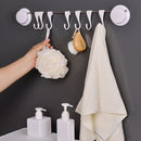 Movable Punch-free Tableware Rack Wall Hanger Single Rod Hook Storage Shelf