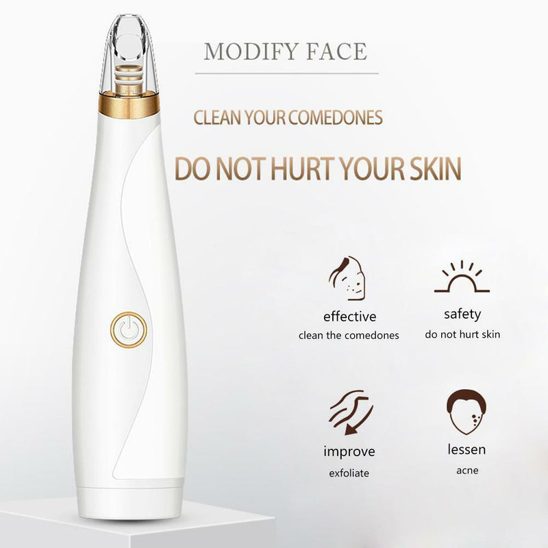 Electric Blackhead Remover Pore Vacuum Suction Diamond Dermabrasion Face Cleaner
