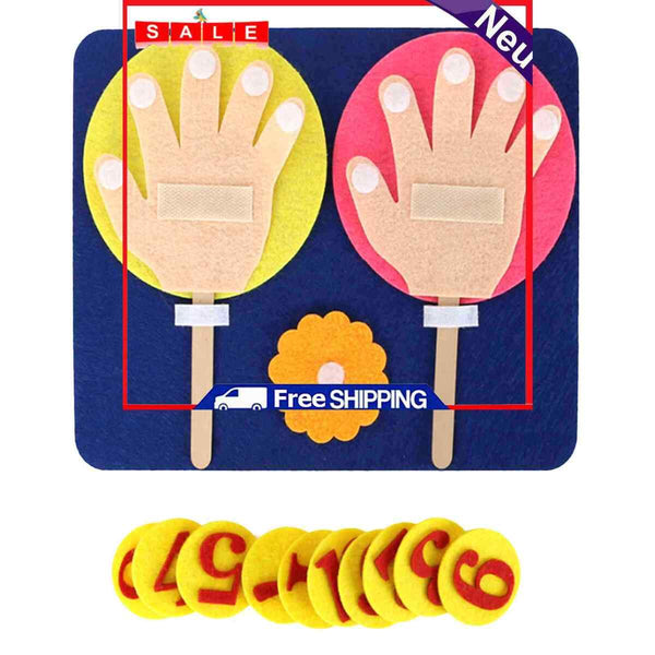 Early Educational Stationery Toys DIY Finger Play Game for Kids
