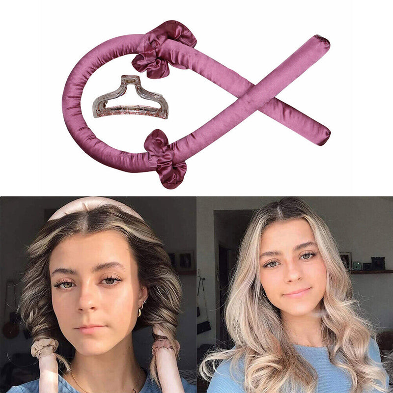 Sponge Hair Roller No Heat Hair Wave Curler Rod Sleep Hairdressing Tool (5)