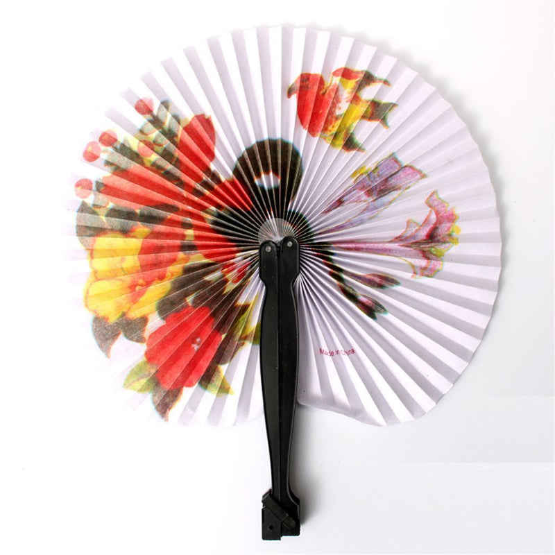 Elegant Paper Folding Hand Fan Chinese paper fan Chinese Style Folding Fan