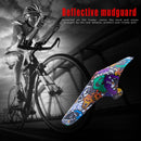 enlee Bicycle Front Rear Wheel Fender MTB Mountain Bike Mudguard (Colorful)