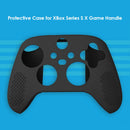 Silicone Controller Case Cover for Xbox Series X S Protective Skin (Black) Newly
