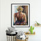 Woman Back Oil Paint By Numbers Drawing DIY Hand Painted Wall Art Craft Decor