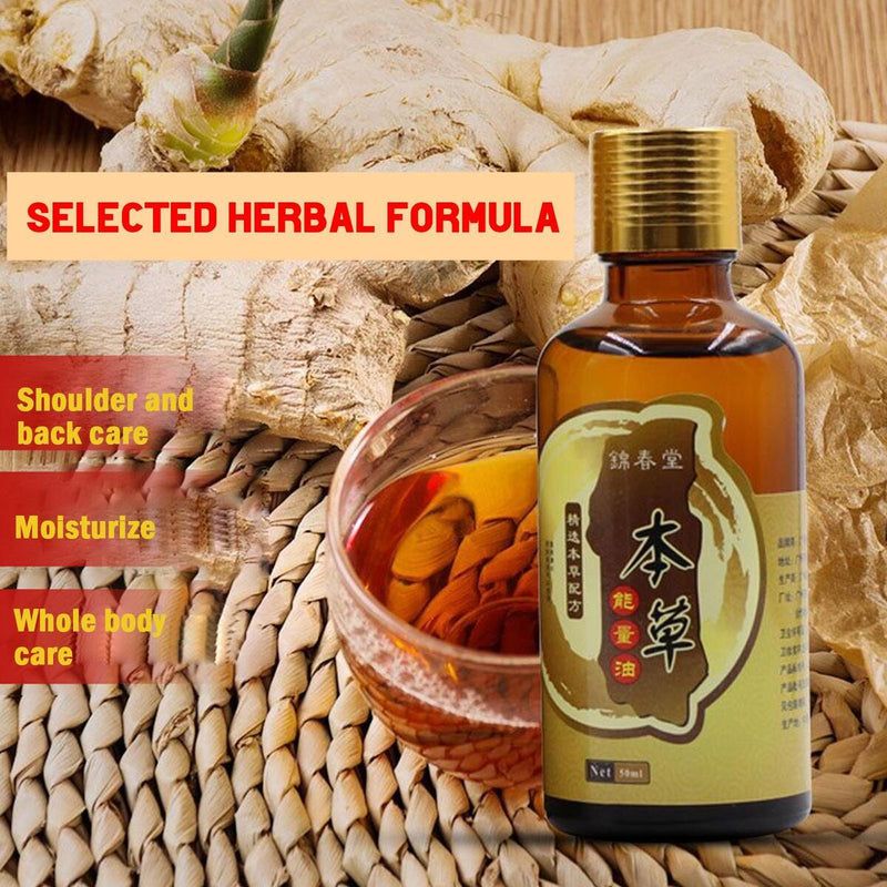 50ml Herbal Massage Essential Oil Through The Meridian Active Joint Energy Oil`