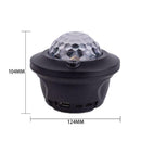 1X LED Galaxy Star Moon Cloud Projector Night Light Wave Lamp Starry Remot A9T6