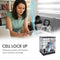 Global Gizmos The Cell Phone Jail Cell Lock Up-Funny Gift Idea