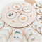 Wooden Life Cycle Board Puzzle Teaching Aids Material Biology Zoology