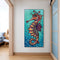 Hippocampus Oil Paint By Numbers Kits Canvas Picture DIY Wall Art Craft Color
