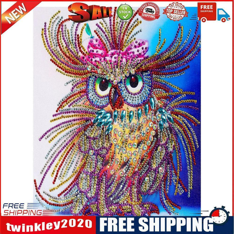 5D DIY Bird Diamond Painting Special Shaped Embroidery Mosaic Cross Stitch