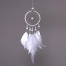 Handmade Dream Catchers with Spring Wall Car House Hanging Decor White