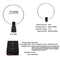 GA800 Active Loop Antenna 10KHz-159MHz HF Shortwave Small Antenna for Radio