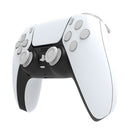 For DualSense Replacement Button Full Set for PS5 Controller Parts (White)