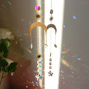 Metal Rainbow Collection Hanging Star Hexagon Crystal Prism Home Decor (31)