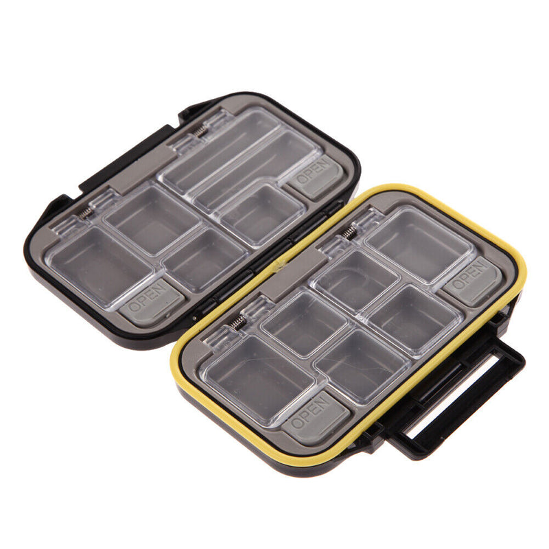 12 Grids Waterproof Fish to Hook Organizer Connector Bait Bait St