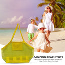 Foldable Swimming Sport Tote Outdoor Child Toys Storage Beach Bag (Yellow)