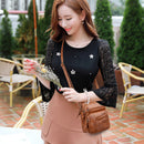 Retro Designer Small Handbag for Women PU Soft Leather Crossbody Shoulder Bags