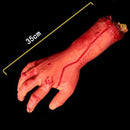 Bloody Hand Zombie Skinned Arm Skeleton Body Parts P L0Z0 Dead Halloween D4T4