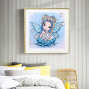 5D Diamond Painting Elf Girl Partial Special Shape Drill DIY Crafts (YX005)