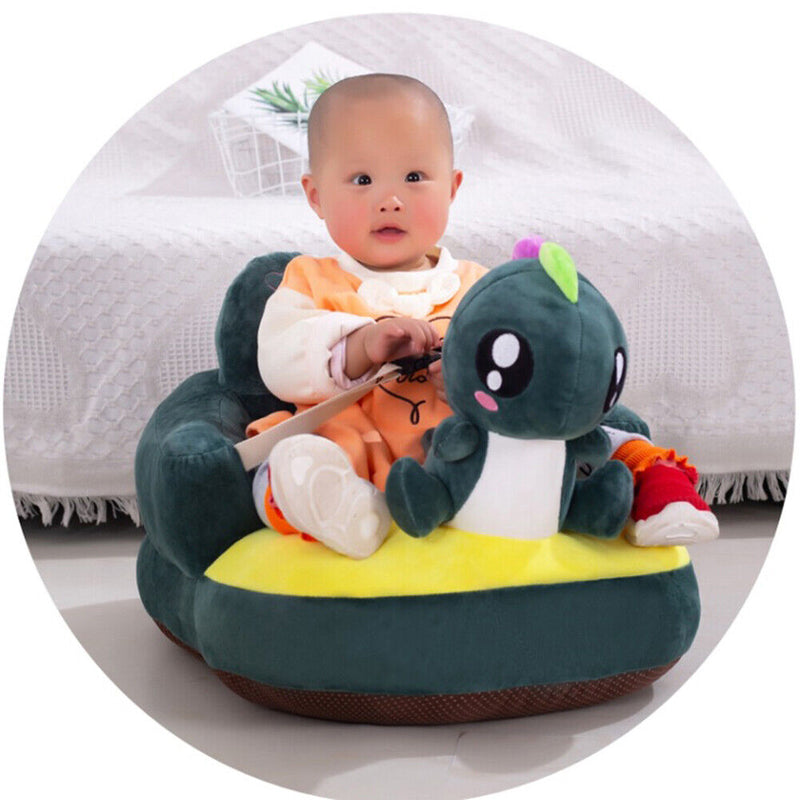 Sofa Support Seat Cute Cartoon Case Soft Plush Chair for Kid Baby Infant Fe