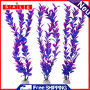 3pcs Underwater Artificial Aquatic Plant Ornaments Simulation Aquarium Fish Tan