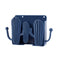 Punch Free Wall Storage Box Remote Control Phone Charging Holder (Blue) Newly