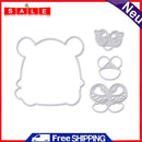 4pcs DIY Bear Punching Molds Embossing Stencil for Scrapbooking Photo Album