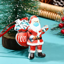 Christmas Ornament Vaccine Pendants Survivor Santa Claus Xmas Tree Hanging