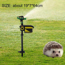 Solar Power Animal Repellent Sprinkler Motion Activated Blaster For Yard E0X4