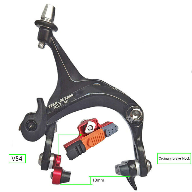 #A Poday 1 Pair Road Bicycle Brake Block Aluminum Alloy Cycling C Clamp Parts