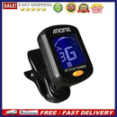 1pc LCD Display Digital Clip-on Guitar Tuner Rotating Ukulele Bass Violin T