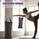 Fitness Workout Empty Sandbag Dance Training Weighted Sand Bag (Black) Newly