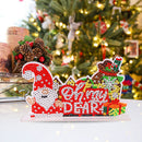 Handmade 5D DIY Diamond Painting Crystal Christmas Desktop Rhinestone Ornamen