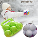 5 Snowballs Maker Clip Kids Children Winter Outdoor Sport Snow Sand Mould Tools