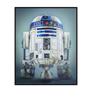 Full Cross Stitch Art Draw 11CT Stamped Spaceship Robot Embroidery Wall Ornament