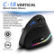 ZEALOTES C-18 10000DPI Adjustable RGB Optical Gaming USB Wired Vertical Mouse
