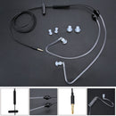 Anti-Radiation Headphones Earphones 3.5mm Air Acoustic Tube Stereo Headphones m