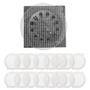 Drain Hair Catchers Disposable Shower Drain Hair Catcher Stickers (30pcs) Newly