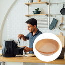 30x Air Fryer Paper Liner Non Stick Steaming Wood Pulp Paper Mats (Beige)