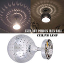 Balcony Home Hallway Light Fixture Ceiling Lamp Art Porous 15CM Simple