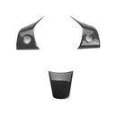 3pcs Steering Wheel Trim Cover for Tesla Model3/Y Car Styling Decoration Newly