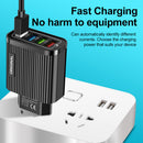 4 Port USB Mobile Wall Charger 3.1A Power Charge Adapter for Smart Phone Tablet