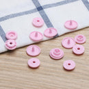Akaddy 50pcs T5 Push Button Buttons Lock DIY Baby Clothing Push Button (Ro