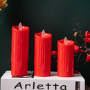Flameless Decor Candles Light Auto Swing Realistic LED Lights Safety Home Decors